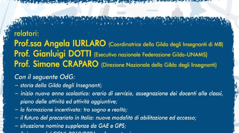 Assemblea sindacale provinciale